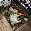 Flowers Animal Rug Home Carpet Office Decorative Carpet For Living Room Bedroom Door Mat Floor Carpet Computer Chair Area Rug