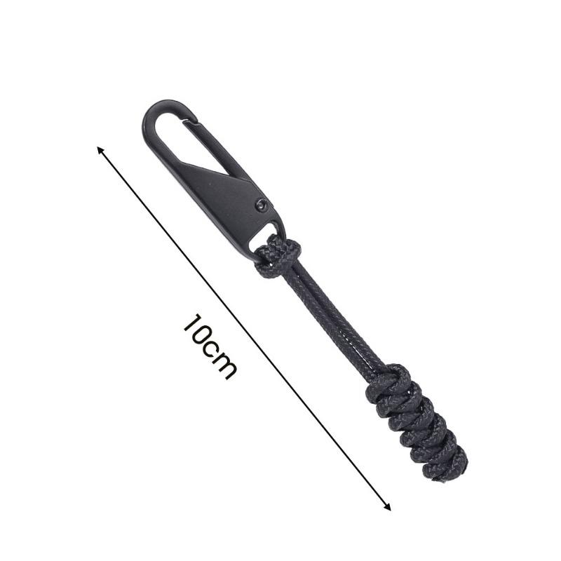 Universal-Reißverschluss aus Metall, Reißverschlusskopf für Outdoor-Taschen, Regenschirmseil, gewebter Reißverschluss, austauschbar, Reparaturset für DIY-Handwerk, Nähwerkzeug