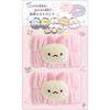 San-X Sumikko Gurashi Angel & Devil Tails Ebiten no Shippo Face Wash Wristbands, Water Absorbing Wrist Bands Set of 2 CM58802