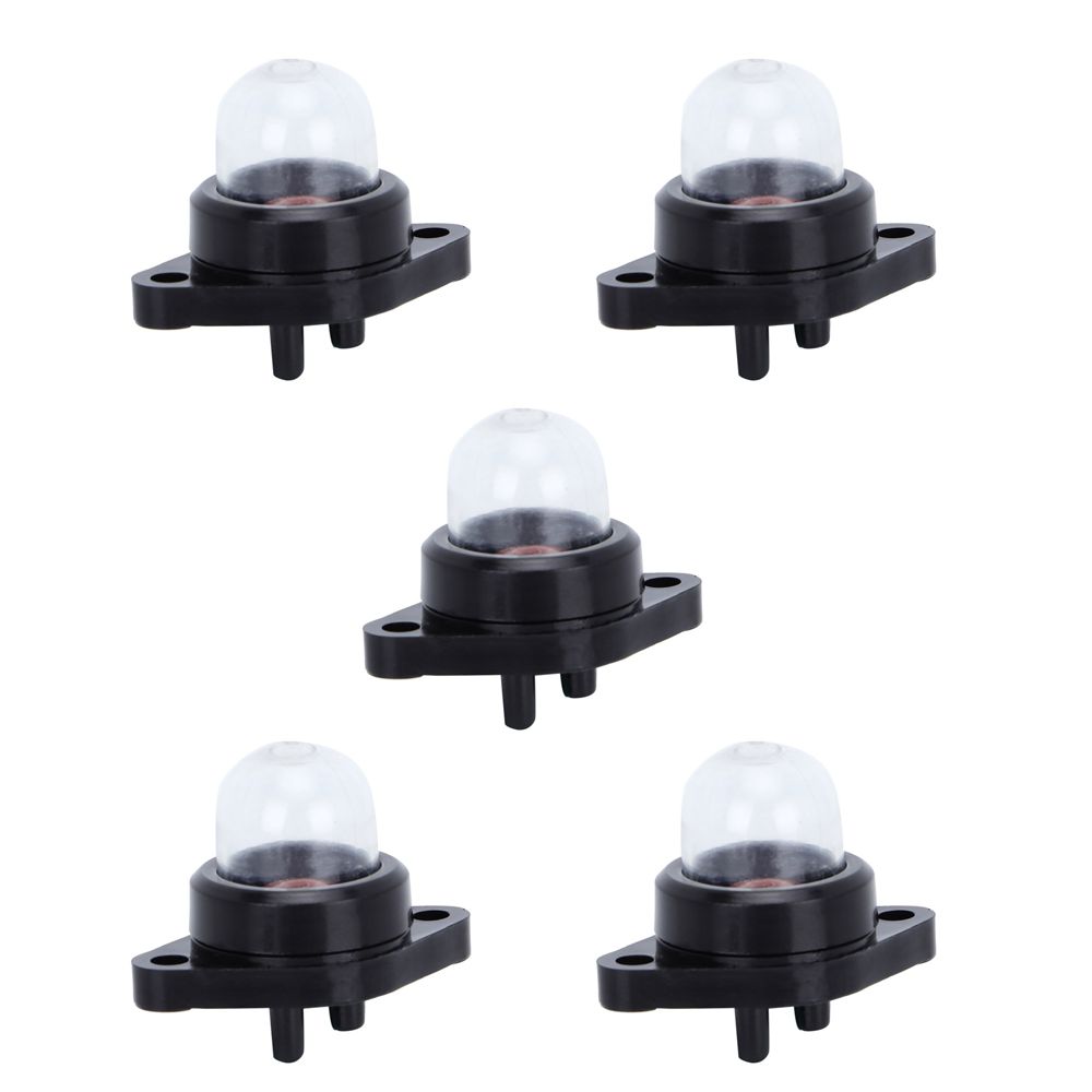 5PCS 1.39 x 1.28 in Chainsaw Primer Bulb Plastic Gas Saw Parts Carburetor Primer Bulb Pump  Trimmers