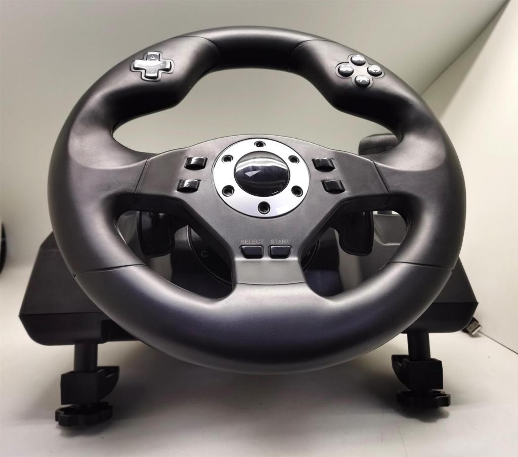 Gwell Racing Steering Wheel - Compatible with PC, PS3, X-INPUT, and Steam.