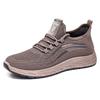 Shoes Men's Shoes Couple Flying Woven Sneakers Breathable Mesh Shoes Shallow Mouth Lace-up Single Shoes Soft Sole Comfortable Casual Shoes