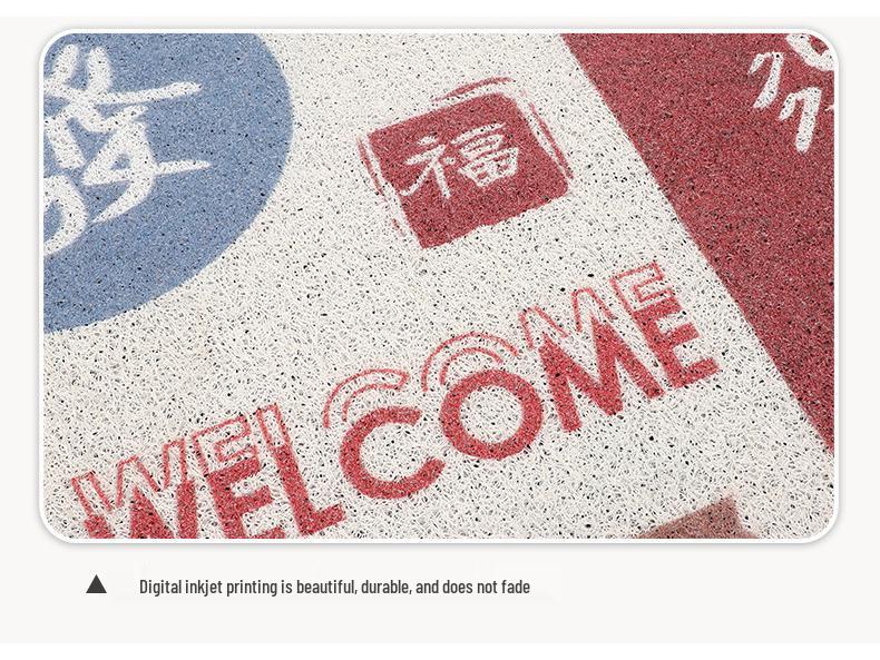 Silk Loop Indoor/Outdoor Doormat: Dirt-Resistant Entrance Carpet