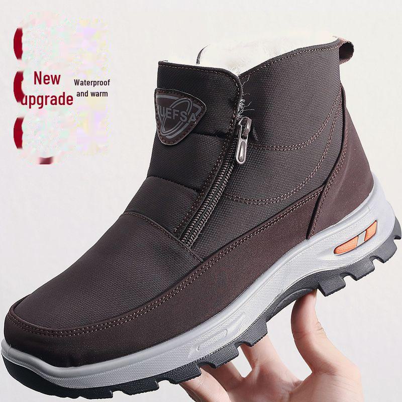 Women's Thick Wool Winter Boots - Comfortable, Warm, Non-Slip, Large Sizes Available