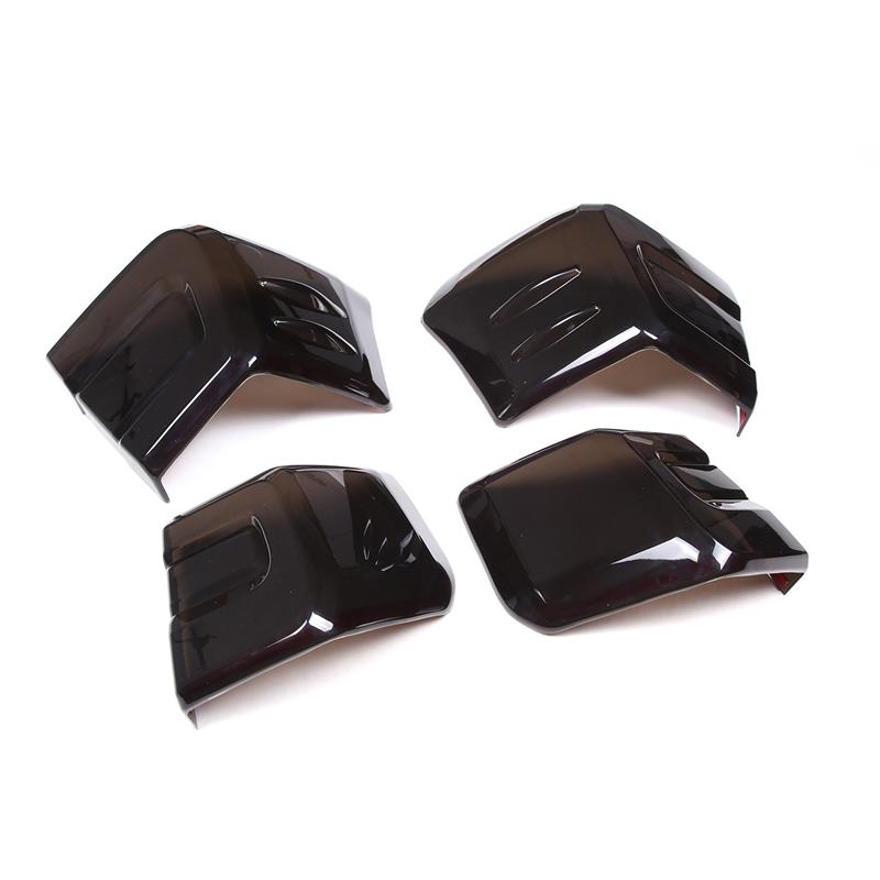 

For Toyota Land Cruiser Prado FJ150 150 2018- Car Tail Light Cover Brake Light Wide Indicator Protective Cover Accessories чорний