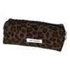 Corduroy Pencil Pouch With Spacious Compartment Student  Organizer Washable Cosmetic Bag For Daily Use