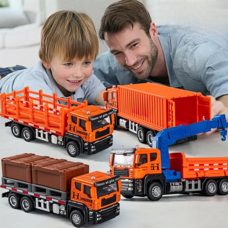 Alloy Inertia Engineering Vehicle Toy For Kids 310 Years Old With Moving Joints And Interactive Features