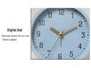 European Minimalist Children's Silent Quartz Alarm Clock