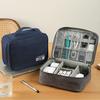 Kabel-Aufbewahrungstasche, wasserdicht, digitaler elektronischer Organizer, tragbar, USB-Datenleitung, Ladegerät, Stecker, Aufbewahrungstasche, Reise-Kabel-Organizer
