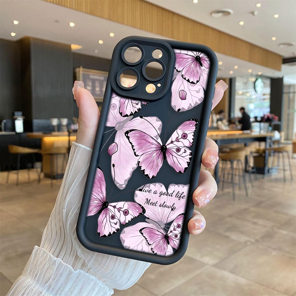 Beautiful Butterfly Phone Case For VIVO V60 V21 V23E V25 V27 V27E V29 V29E V30 V30E V40 V50 X80 X90 X100 X200 Shell Case Cover
