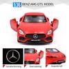 1/36 Mercedes Benz AMG GTS Diecast Automodell Supersportwagen Spielzeugfahrzeuge Rückziehfunktion Legierung Metall Hohe Simulation für Sammlung Geschenk F332