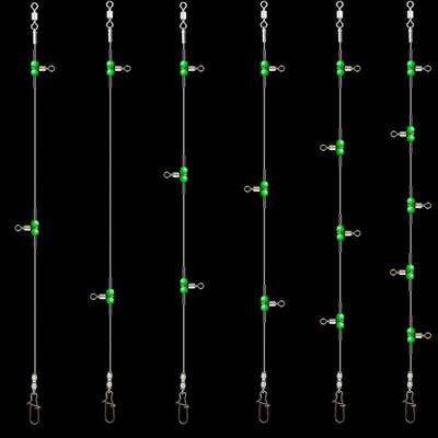 Nylon Luminous Bead Swivel Fishing Rig for Catfish, Croaker, Mud Carp & Rockfish