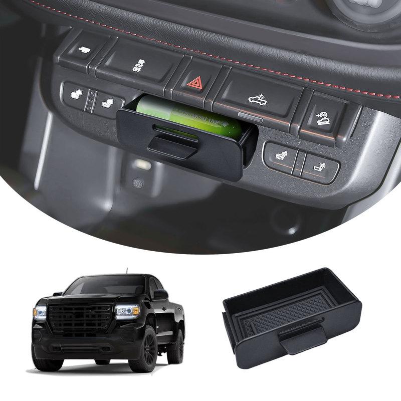 Center Console Organizer Drawer Storage Hidden Box for 2015- Chevy Colorado LT/Z71/ZR2 & 2015- GMC Canyon SLE/SLT/Denali