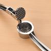 Manual Garlic Press Alloy Garlic Mincer with Ergonomic Handle Rustproof Garlic Crusher for Kitchen Restaurant