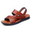 2025 new summer men's casual sandals open-toed hollow shoes men's slippers comfortable outdoor breathable beach shoes