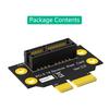 PCIE X1 Risers Card 90 Degree Adapters Card PCIE Extenders Extension Card for 1U/2U Small Computer Server Case
