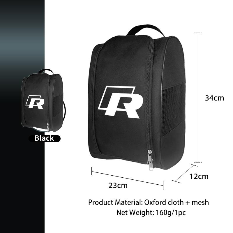 abcd1 Car Shoe Storage Bag Sneakers Organizer Foldable Travel Accessories For Volkswagen VW R Passat Golf Tiguan Polo Scirocco Jetta