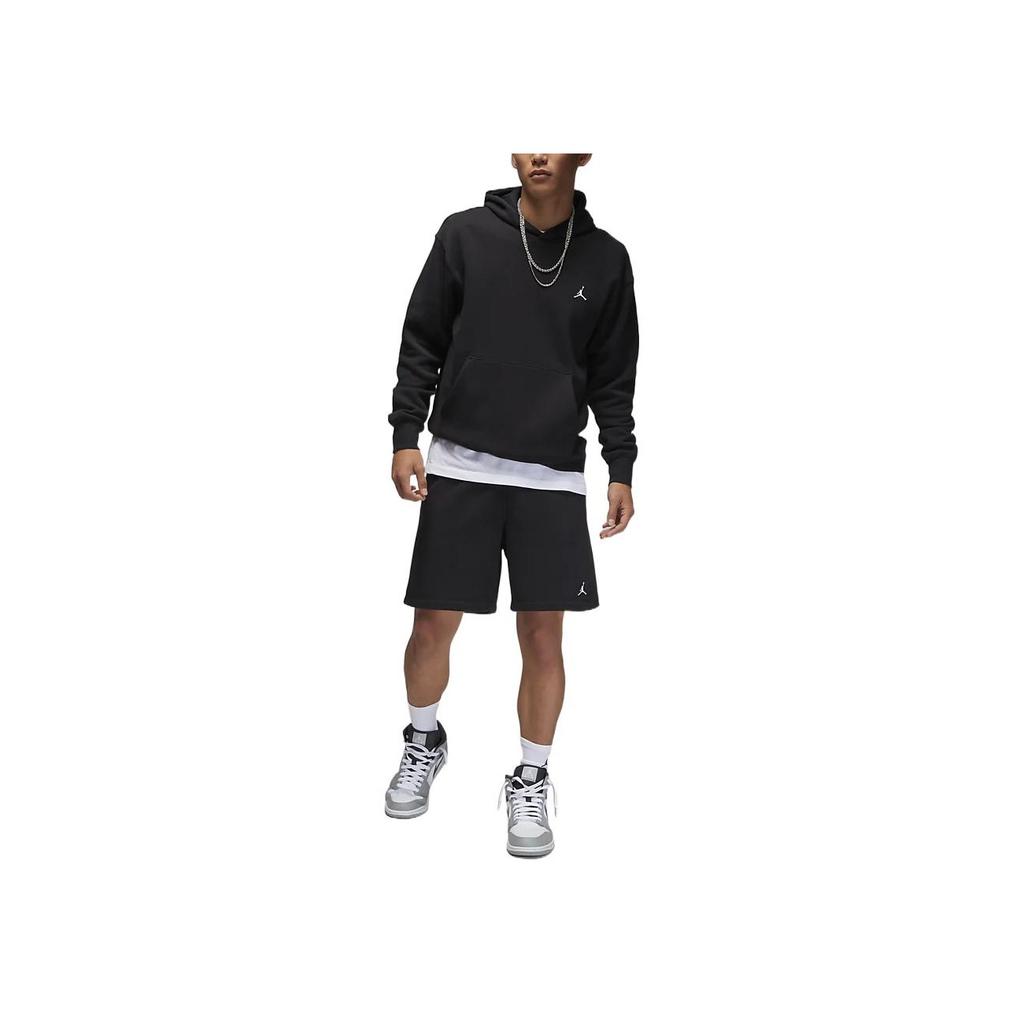 Jordan Air Jordan Essential Fleece Pullover Hoodie (Asia Sizing) Black Men Streetwear DQ7467-010