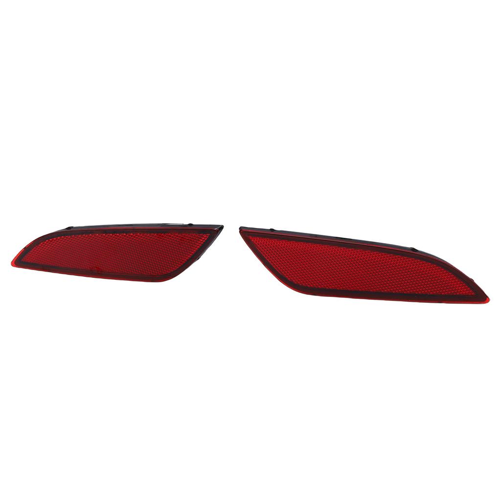 2Pcs Rear Left and Right Side Bumper Trim Reflector Replacement for Sonata 2018 2019 Red Lens 92405C1500
