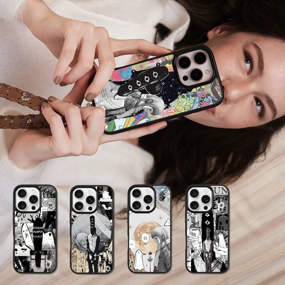 Comics G-Goodnight P-Punpun Phone Case For IPhone 17 Promax Air 16 E 15 14 13 12 11 Pro Max Y2K PC+TPU Cover
