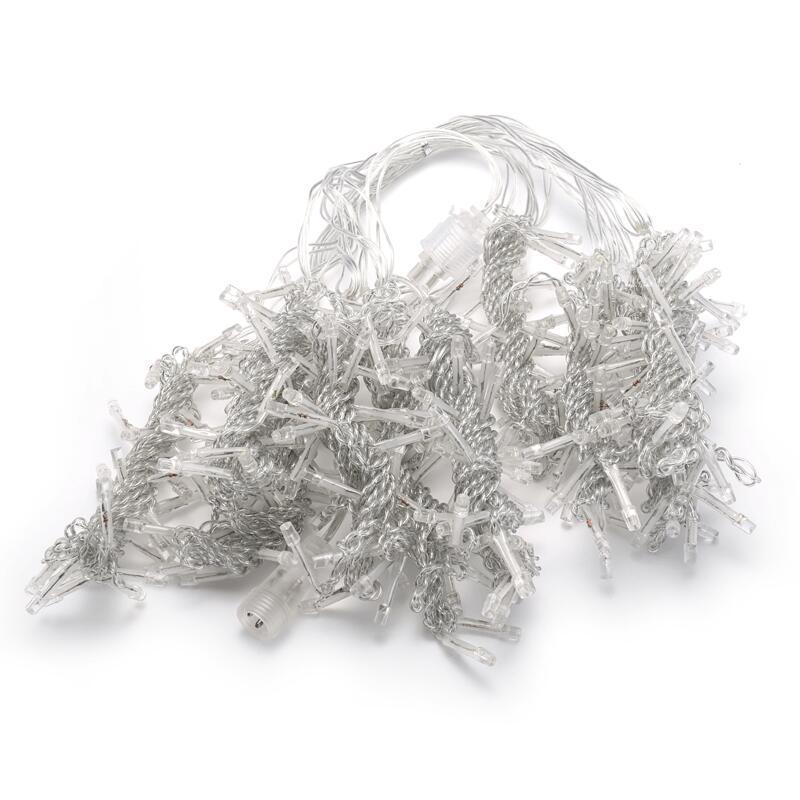 3x3 Meter 300 LED Curtain and Icicle String Lights - Indoor/Outdoor Christmas & Decorative Lighting