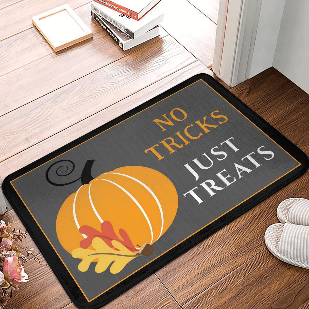 Halloween Doormat Anti-Slip Entrance Kitchen Bath Floor Door Mat  Bedroom Balcony Carpet Rug