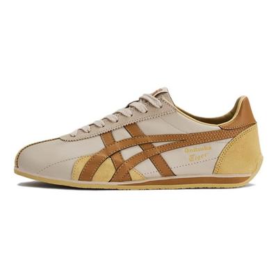 Runspark נעליים יומיומיות נמוכות נגד החלקה ועמידות בפני שחיקה, נעלי סניקרס יוניסקס, צבע בז' צהוב, 1183B480-024