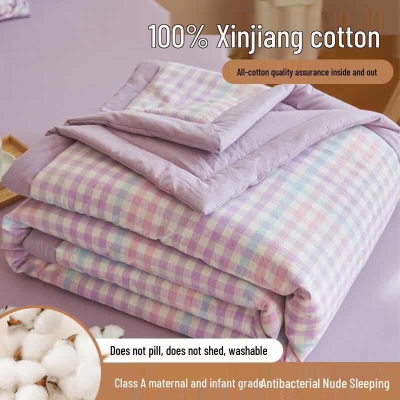 Pure Cotton Machine Washable Summer Quilt