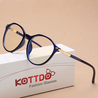 KOTTDO classique en plastique ordinateur lunettes cadre femmes Vintage Transparent Prescription lunettes montures pour hommes