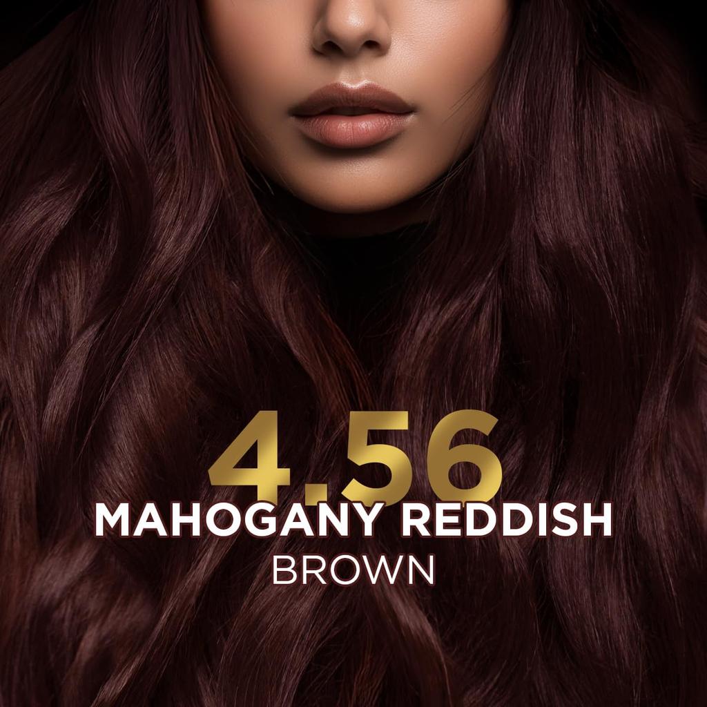 BBLUNT Salon Secret High Shine Conditioning Hair Colour Mahogany Reddish Brown 130G Pack Of 1