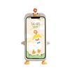 Japão bonito 3d dos desenhos animados pato silicone caso para iphone 14 13 12 11 pro xs max x xr 7 8 6 plus se 3 kawaii capa protetora macia