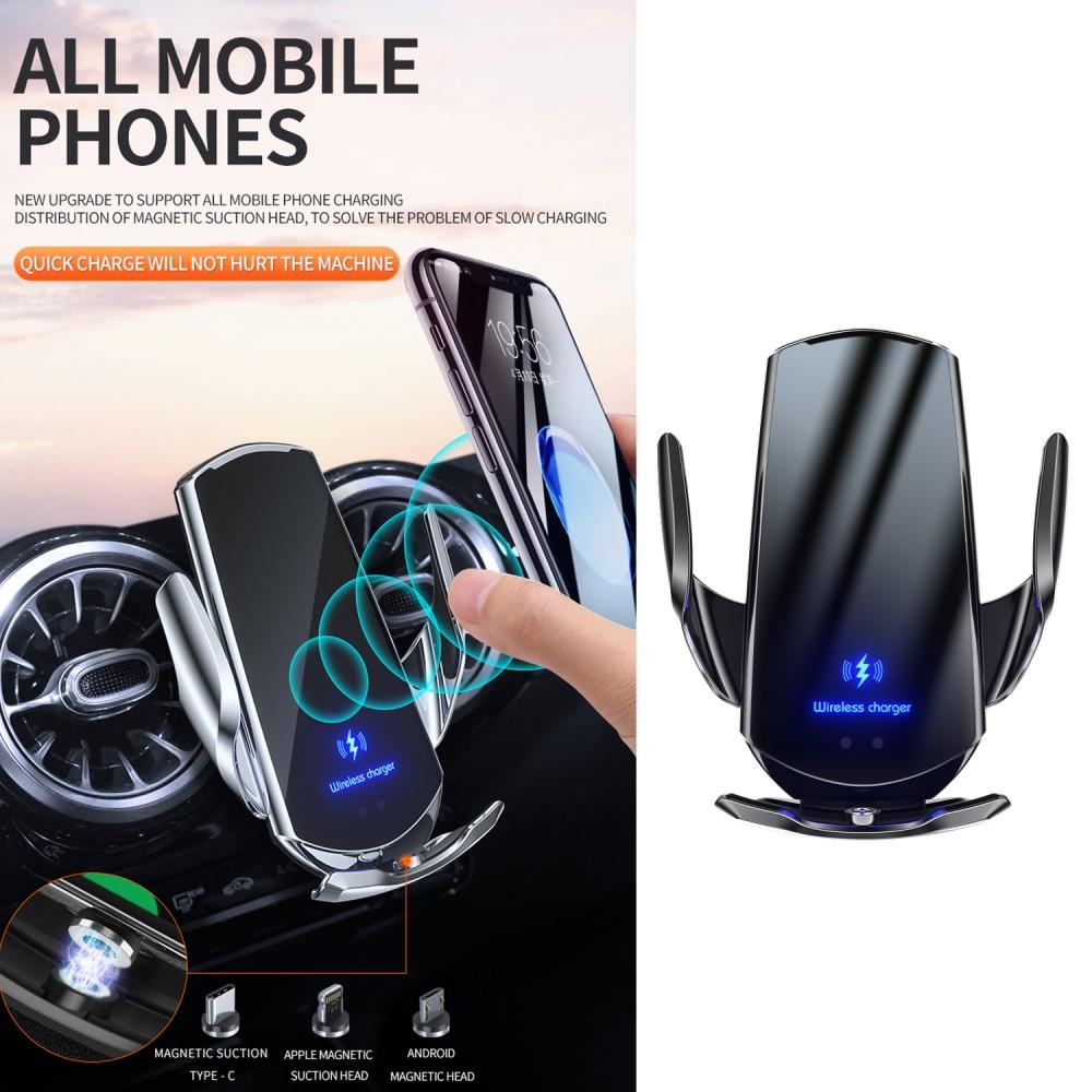 Car Phone Holder For Geely Emgrand 10.25-Inch Multimedia Screen Fixed Base Wireless Charging Stand Car Mobile Phone Mounts