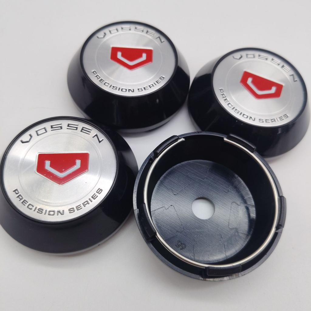 4Pcs/set Vossen Logo Centre Caps For Rims 60mm 64mm 65mm 68mm 69mm Wheel Hub Caps Wheel Covers Car Rims Tire Accessories
