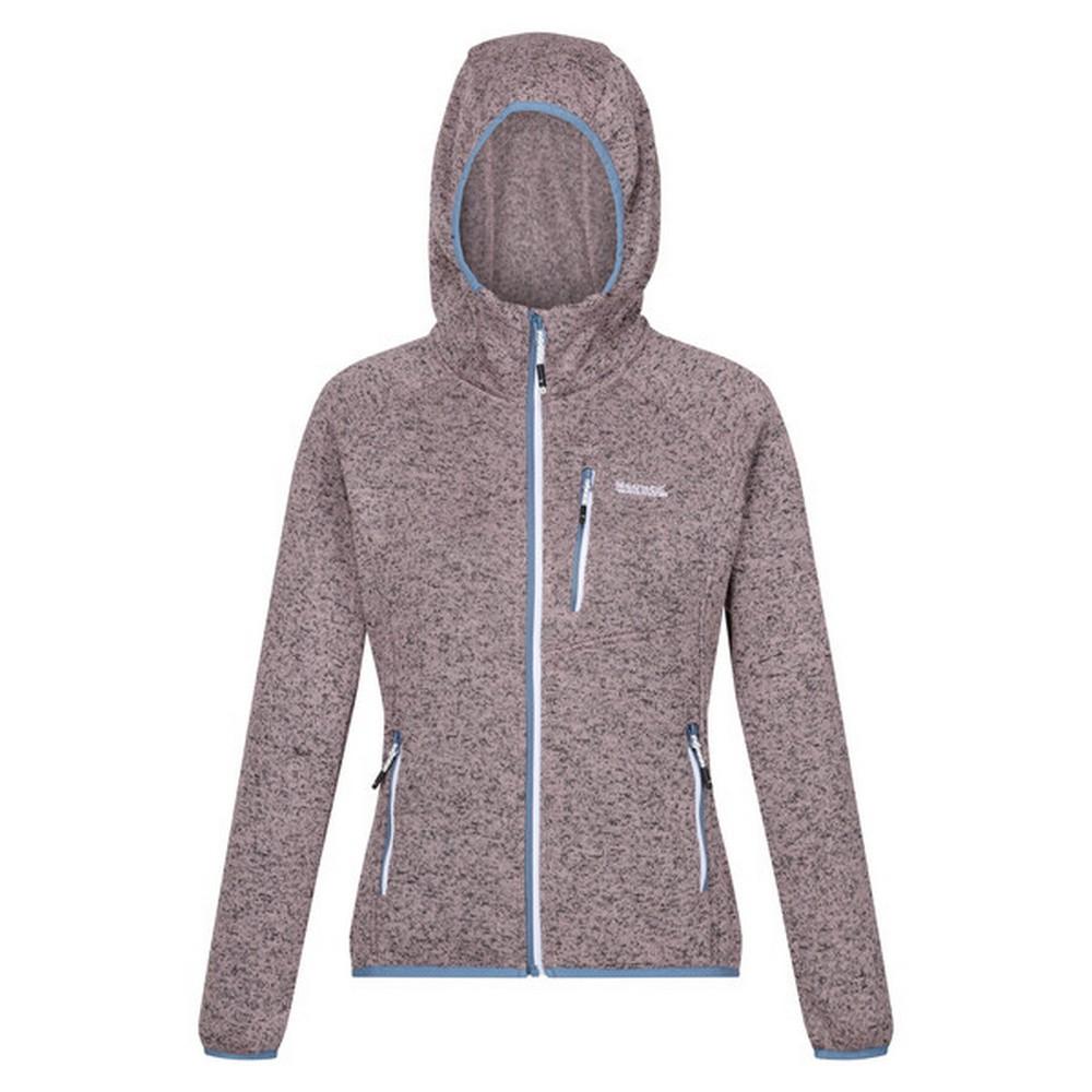 Regatta Womens/Ladies Newhill Marl Hooded Fleece Jacket