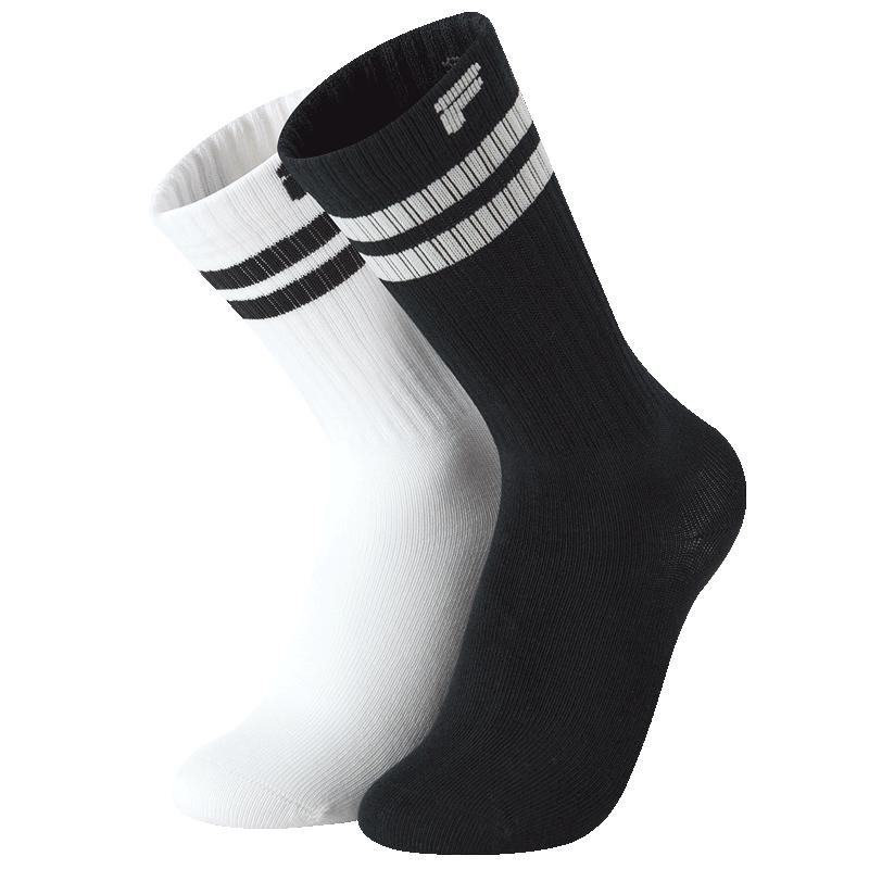 FILA Kids' High-Waist Socks 2-Pack