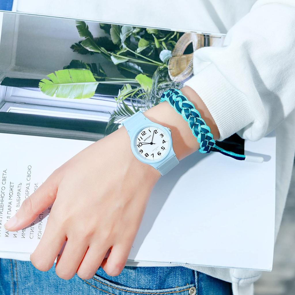 RORIOS and Analog Simple Stylish Quartz Popular with and Perfect for Casual and Men's Women's Watch, Design, Waterproof, Movement, Students, Girls,