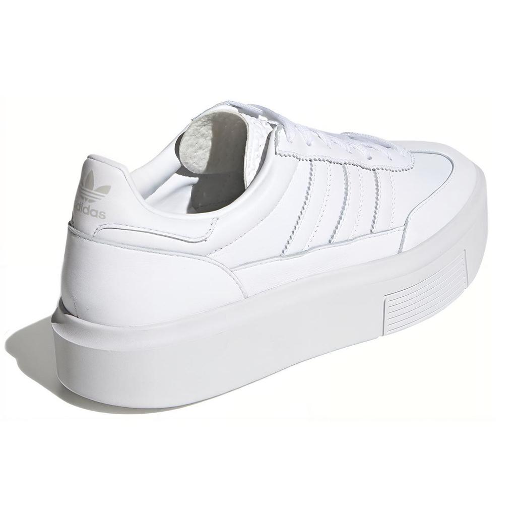 Adidas Originals Super Sleek 72 Synthetikleder Rutschfest Langlebig Low Top Skate Schuhe Damen Sneaker Weiß EF5014