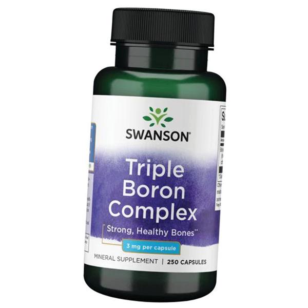 

Бор Комплекс, Triple Boron Complex 3, Swanson 250капс (36280107) 250caps