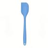 1pc Baking Spatula All-in-one Silicone Scraper Heat Resistant Non-stick Cream Smoothing Knife Baking Tool