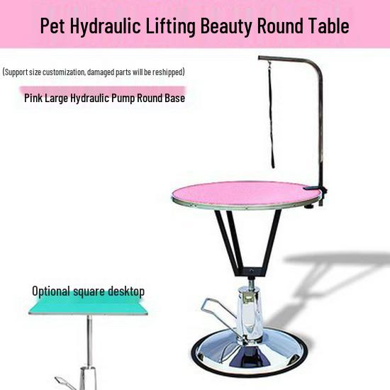 Pneumatic Rotating Hydraulic Grooming Table for Small to Medium Dogs & Cats