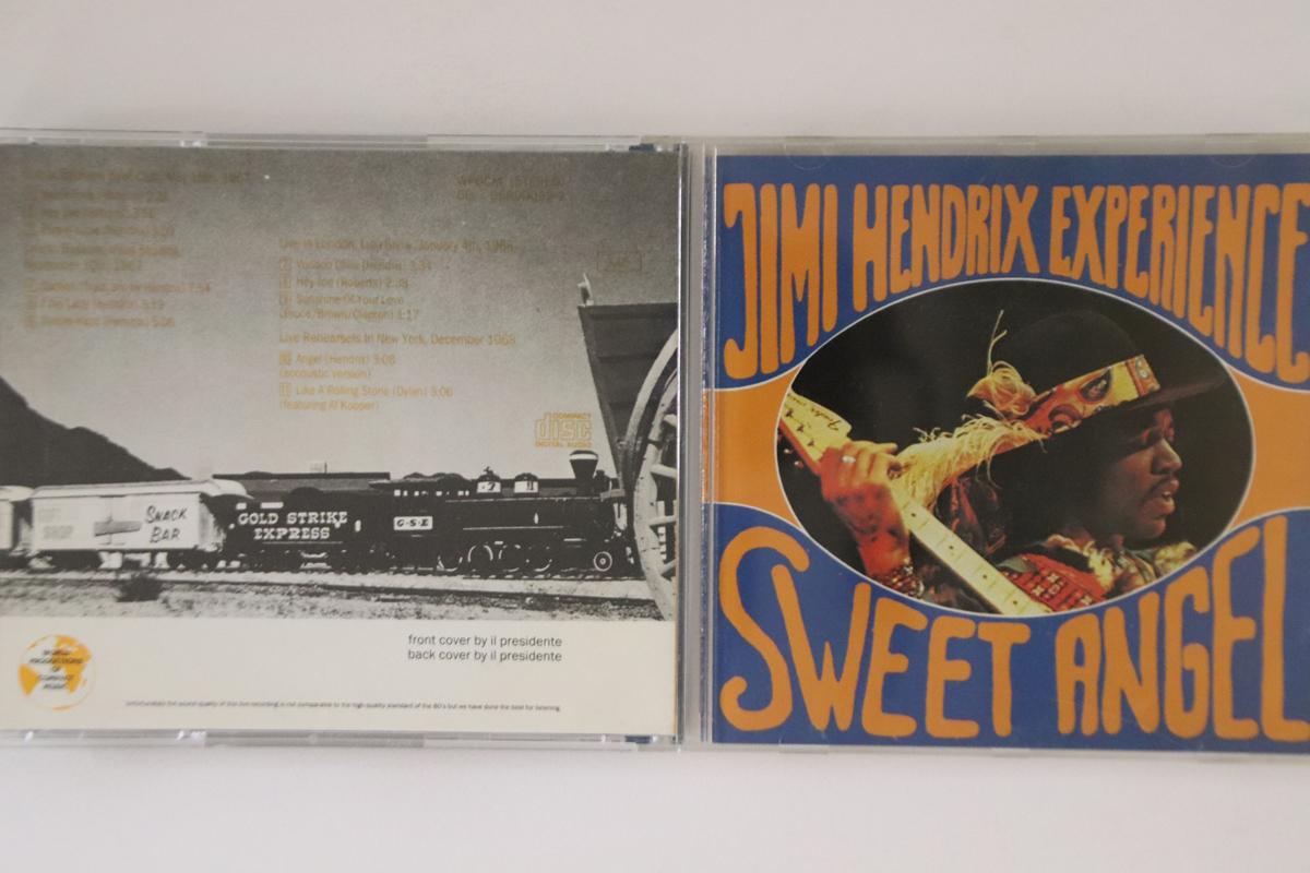 

CD JIMI HENDRIX - Sweet Angel WPOCM0589D0222 WORLD PRODUCTIO 1989 Italy Rock Used