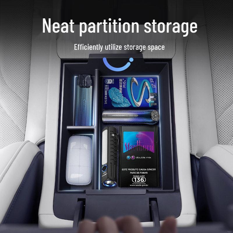 Leapmotor A10 & 26 Car Armrest Box Storage Organizer - Central Control Storage