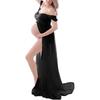 Pregnant Women, Photo Dresses, Pregnant Women Mopping Floor Dresses Before Taking Pictures