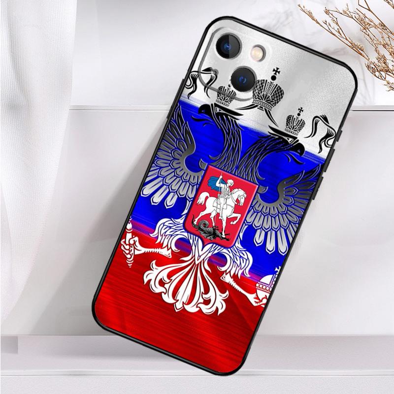 Russia Russian Flag Shockproof Case For iPhone 17 15 16 Pro Max 11 14 Plus 12 13 Mini 16e 17 Air Phone Cover