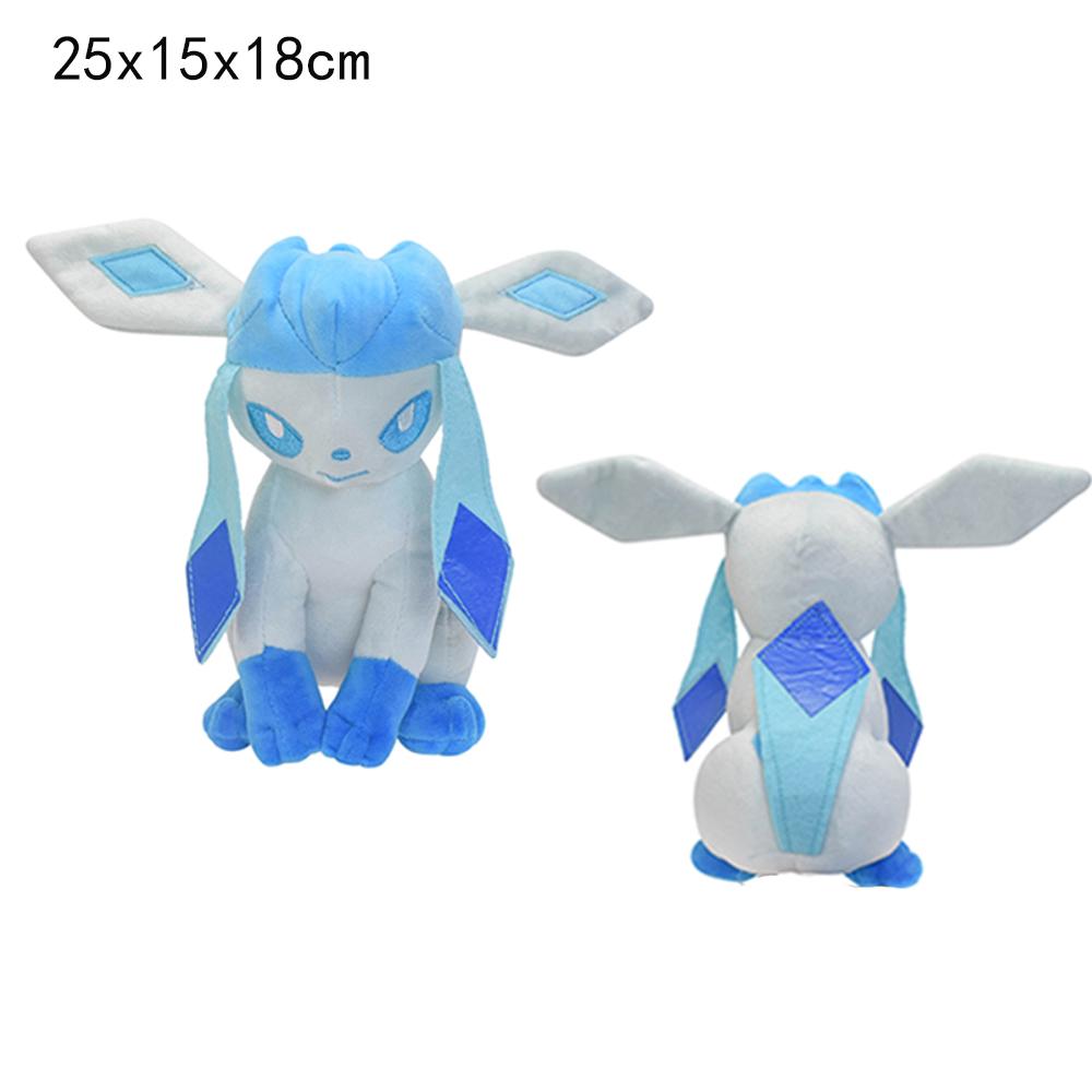 Eevee Plush Stuffed Doll Sylveon Leafeon Espeon Jolteon Glaceon Flareon Eevee Umbreon Soft Plusies ToyChristmas Gifts