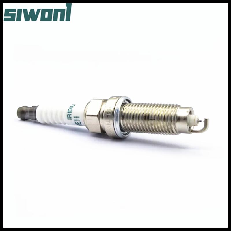 4pcs/lot Platium Iridium Spark Plug For Nissan Juke Versa Micra Tiida X-Trail DILZKAR6A11 22401ED71B 22401-ED71B FXE20HE11