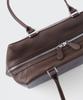 Musinsa Standard Woman Hexagon Dachshund Shoulder Bag [Dark Brown]