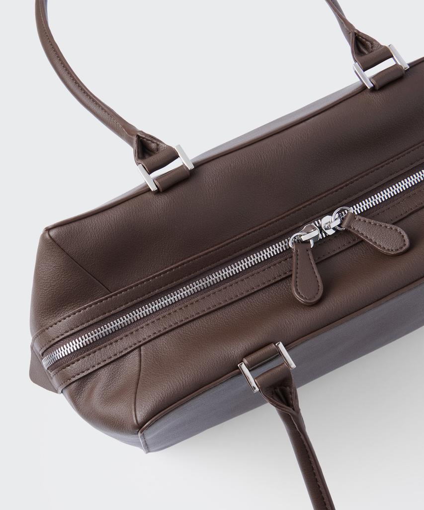 Musinsa Standard Woman Hexagon Dachshund Shoulder Bag [Dark Brown]