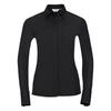 Russell Collection Womens/Ladies Ultimate Stretch Slim Long-Sleeved Shirt