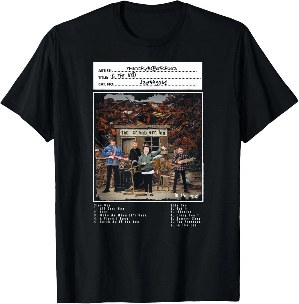 The Cranberries In the End Vinyl Handwritten Vintage Band T-Shirt